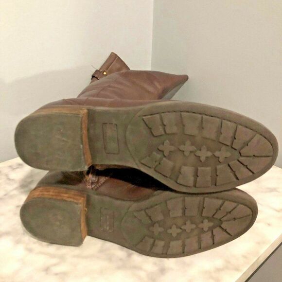 Sam Edelman Brown Leather Riding Boots size 6.5 M - Picture 5 of 8